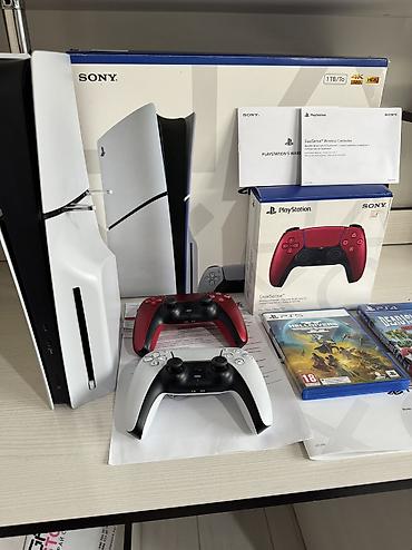 PlayStation 5 Slim 1 ТБ — практически новая! Продаётся PlayStation 5