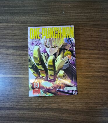 Komikslər, manqa: One Punch Man Volume 19(Defektsiz, Türkcə, Tamamilə yeni)