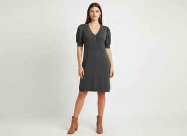 welniane sukienki: Sukienka damska, rozmiar S