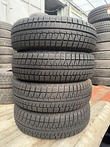 185 14 сешка: Шины 185 / 65 / R 15, Зима, Б/у, Комплект, Легковые, Япония, Bridgestone — 1