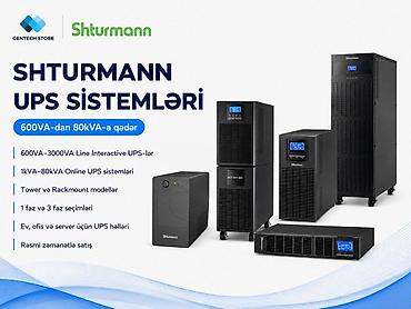 Fasiləsiz enerji təchizatı (UPS): Shturmann UPS Sistemləri Shturmann UPS Sistemləri ☑️600VA–3000VA — 1