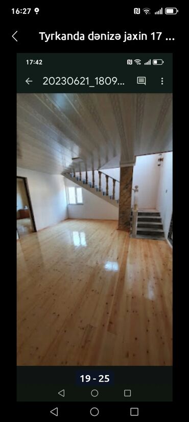 Ofis dəst mebeli: Tyrkanda dənizə jaxin ev satilir bir adamin 4 - evidir 17 - sotun — 12