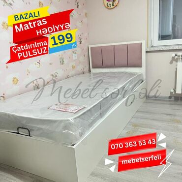 Çarpayılar: Təknəfərlik çarpayı, Matras ilə — 10