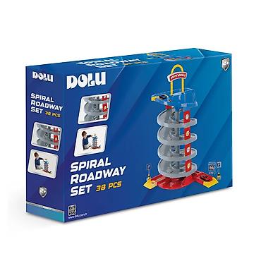 papuce sa plutom: Dolu Garaža 052278 – spiralna garaža sa više nivoa za kreativnu igru — 2