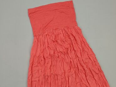 pomarańczowa spódnice maxi: Dress, S (EU 36), condition - Good