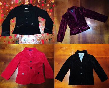 пиджак zara: ПРОДАЮ пиджаки,новые. 1-й чёрный подростковый,(от 9-12 лет) -500 сом