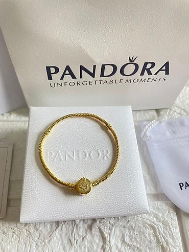 Narukvice: Pandora narukvica – klasična “snake chain” narukvica sa okruglom — 11