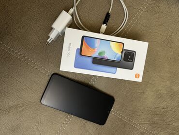 Xiaomi: Xiaomi Redmi 10C, 128 GB, rəng - Qara, 
 Sensor, Barmaq izi, Face ID
