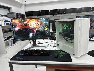 супер игровой компьютер: Компьютер, ядер - 12, ОЗУ 32 ГБ, Для работы, учебы, Новый, Intel Core i7, HDD + SSD