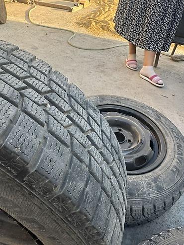 jac 9: Колеса в сборе 185 / 70 / R 14, Всесезонная, Б/у, Комплект, Легковые, Железные, отверстий - 4 — 4