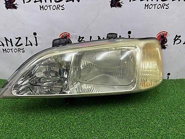 Передняя левая фара Honda 2002 г., Б/у, Оригинал, Япония
