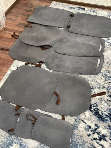 портер ош сатылат: Чехолдор Велюр, түсү - Боз, Universal Seat cover