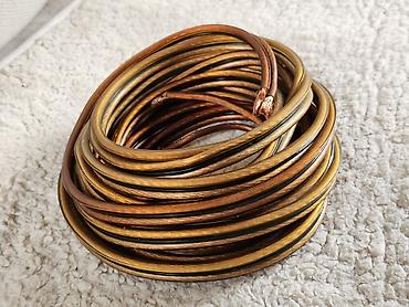 Zvučnici i stereo sistemi: OFC Bakarni kabal za zvučnike 2x4mm Audio kabl za zvučnike – pletena — 1