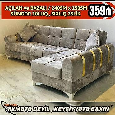 divan ucuz: Künc divan, Yeni, Açılan, Bazalı, Parça, Ödənişli çatdırılma — 1