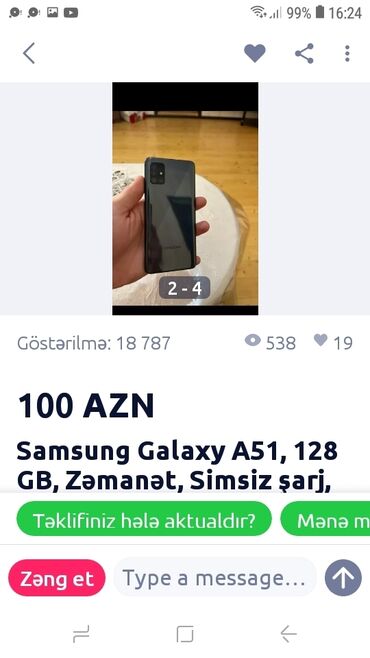 general telefon: Samsung A51