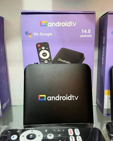 televizorlar plazma: Yeni Smart TV boks Google TV 2 GB / 32 GB, Google TV, Ünvandan götürmə, Pulsuz çatdırılma, Ödənişli çatdırılma