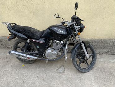 матасы: Спортбайк Suzuki, 125 куб. см, Бензин, Взрослый, Б/у