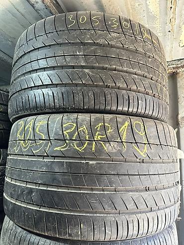 mishlen: Шины 305 / 30 / R 19, Лето, Б/у, Пара, Легковые, Франция, Michelin — 1