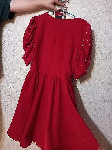 das sekilleri: Qırmızı qısa don + kəmər seti - Rəng: parlaq qırmızı - Model: beldən — 2