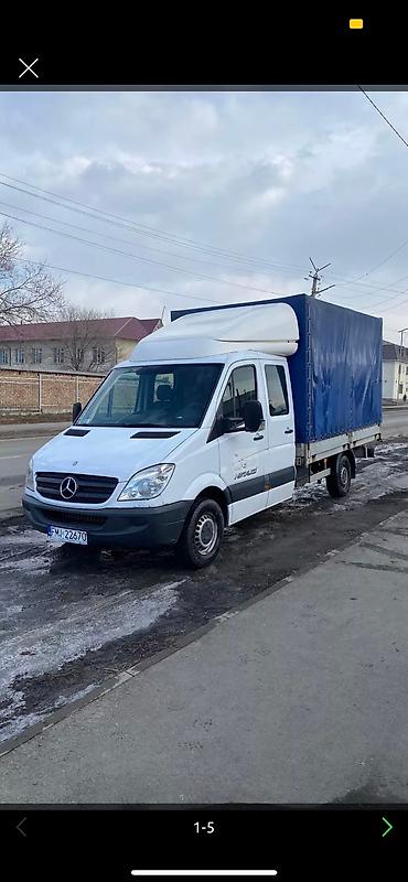 starters.99: Спринтер 311 CDI 2,2 (мотор 646) Дубль кабина, Макси база Борт 3,80 — 1