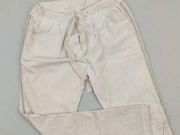 materiałowe spodnie w kratkę: Material trousers, S (EU 36), condition - Very good