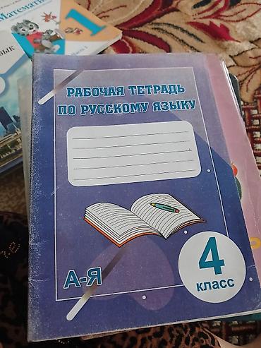 Школьные учебники и тетради для начальной и средней школы (на русском