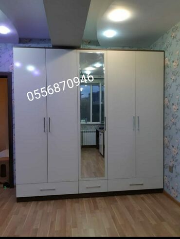 Dolablar: Yeni, Açılan, 4 qapılı Düz dolab, Qarderob, paltar dolabı, Azərbaycan — 7