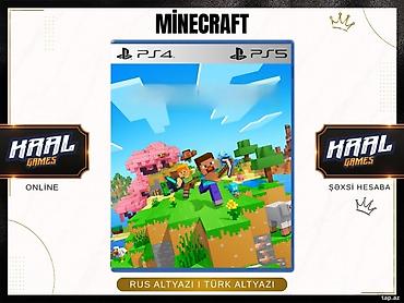 playstatio: PS4/PS5 üçün "Minecraft" oyunu 👑 PS4 və PS5 üçün Minecraft KRAL-da 🟢 — 1