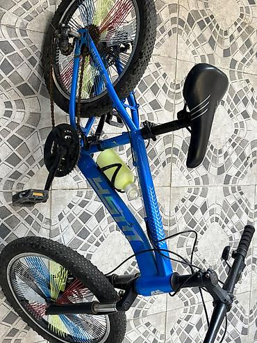 Uşaq velosipedləri: Uşaq/yeniyetmə dağ velosipedi – Atlantis Bike, mavi rəng — 1