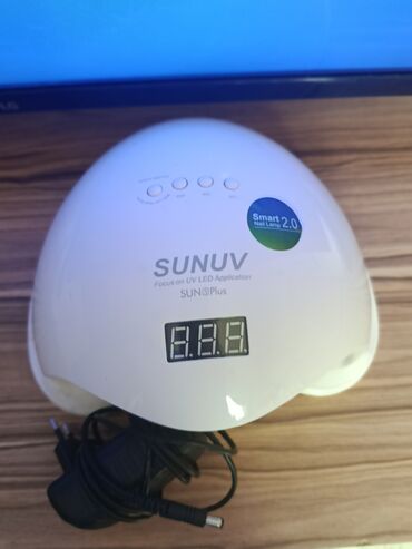 лампа для маникюра: SUNUV SUN Plus UV LED lampası, dırnaq qurutmaq üçün nəzərdə