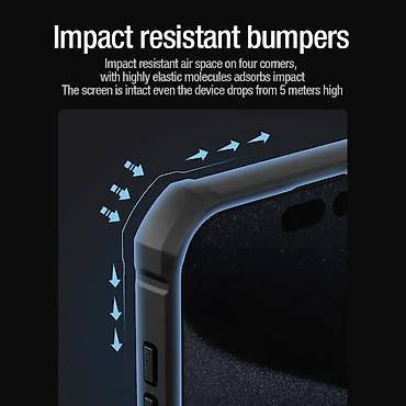 Maske i futrole: Futrola Nillkin Cam Shield Armor Pro za iPhone 15 Pro Max (6.7) — 7
