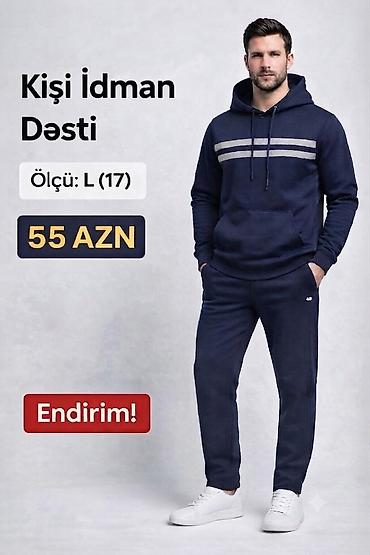 İdman dəsti, 6XL, rəng - Göy lalafo.az -da İdman dəsti, 6XL, rəng - Göy