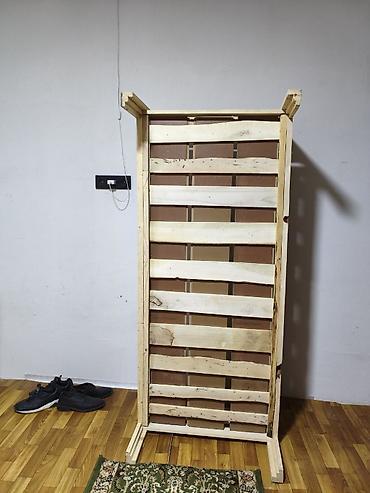bunk bed: Односпальная кровать, Б/у, Каркас без матраса, длина - 175 см — 3