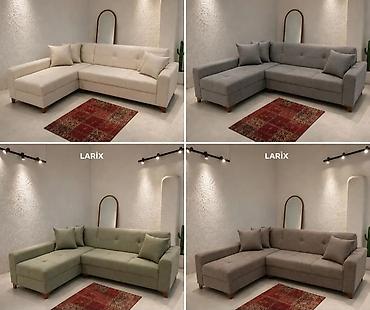 flex tape traka: LARIX künc divan modeli - Forma: L-şəkilli künc divan, universal — 1
