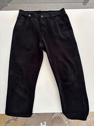 bordo şalvar: Yarım klassik Şalvar, Zara, M, rəng - Qara — 3