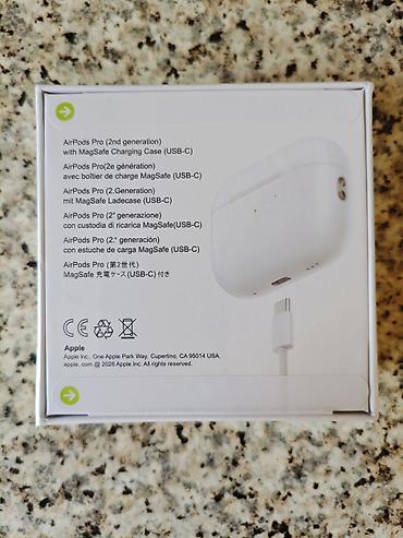 Apple AirPods Pro 2 ANC -Premium Class -Yeni və bağlı qutuda lalafo.az -da Apple AirPods Pro 2 ANC -Premium Class -Yeni və bağlı qutuda