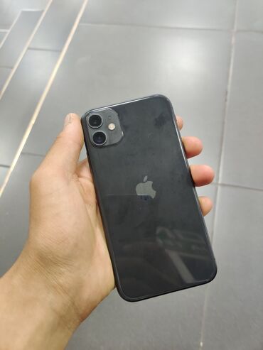 купить нерабочий телефон: IPhone 11, Колдонулган, 128 ГБ, Кара, Каптама, 83 %