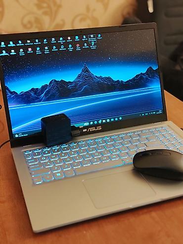 windows 11: ASUS noutbuk – 15.6" ekranlı, gümüşü korpuslu model - Ekran: 15.6" — 2