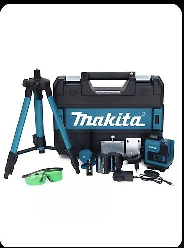 потолков: Лазерный нивелир Makita (комплект) Описание: - Самовыравнивающийся — 1
