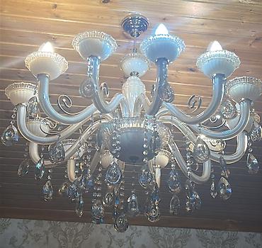 Çilçıraqlar: Çılçıraq, 10 və daha çox lampa, Şüşə — 1