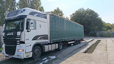евро тонник: Тягач, DAF, 2013 г., Тентованный — 8