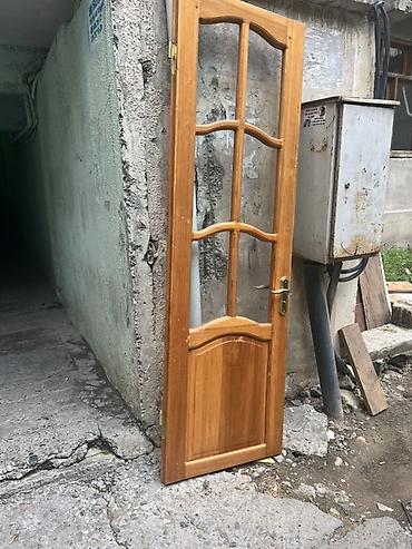 qapi bezeyi: Taxta otaq qapıları dəsti - Material: təbii ağac (laklı səth) — 3