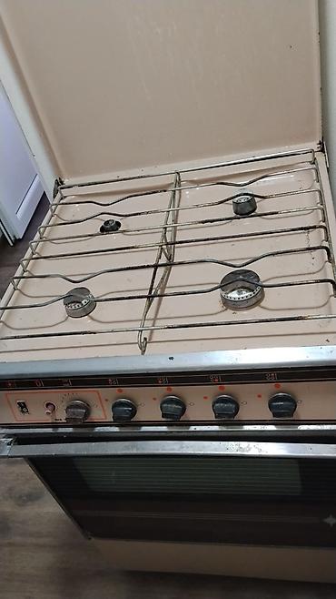 Газовая печь, Б/у, Напольная, цвет - Бежевый, Полная оплата at lalafo.kg Газовая печь, Б/у, Напольная, цвет - Бежевый, Полная оплата