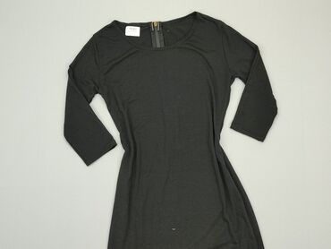 sukienki czarna długi rękaw: Sukienka, S, stan - Bardzo dobry