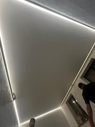 Натяжной потолок: Натяжной потолок Матовое Демонтаж, Монтаж, Бесплатная консультация — 9