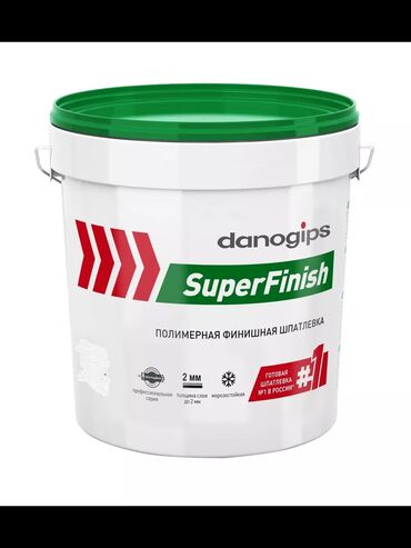 полимерный клей: Полимерная финишная шпаклевка Danogips SuperFinish в белом ведре с
