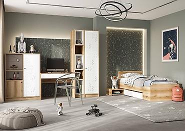 bed: Открытый пенал Киви ПО-01 для книг, элементов декора и прочих личных — 4