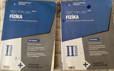 yeni vakansiyalar 2019: Fizika 1və 2ci hissə toplu 2019
Ayrıda satılır