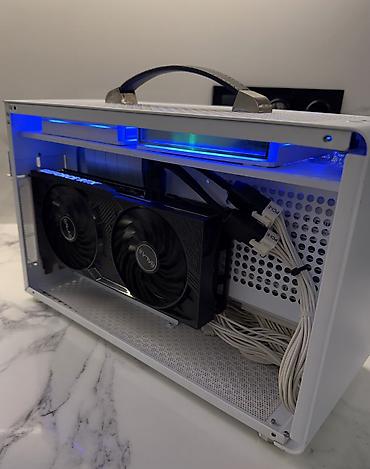 Корпус ПК, Б/у, Galax, Mini-ITX, цвет - Белый