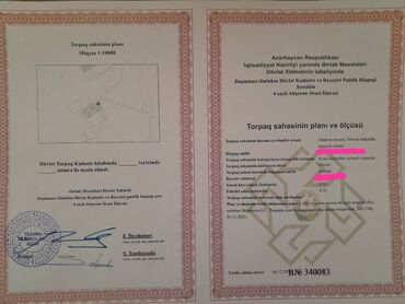 Kirayə torpaq sahələri: 32 sot, Kənd təsərrüfatı, Barter mümkündür, Kupça (Çıxarış), Texniki pasport